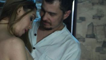 Master punishes his slave girl for frigidity.