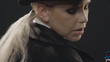 Female equestrian rides a big cock instead of a horse