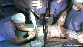 Dana Vespoli is brutally used by five surgeons prior to surgery