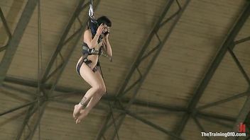 Exciting and helpless Asphyxia Noir is in this beautiful and interesting training session, worth to see